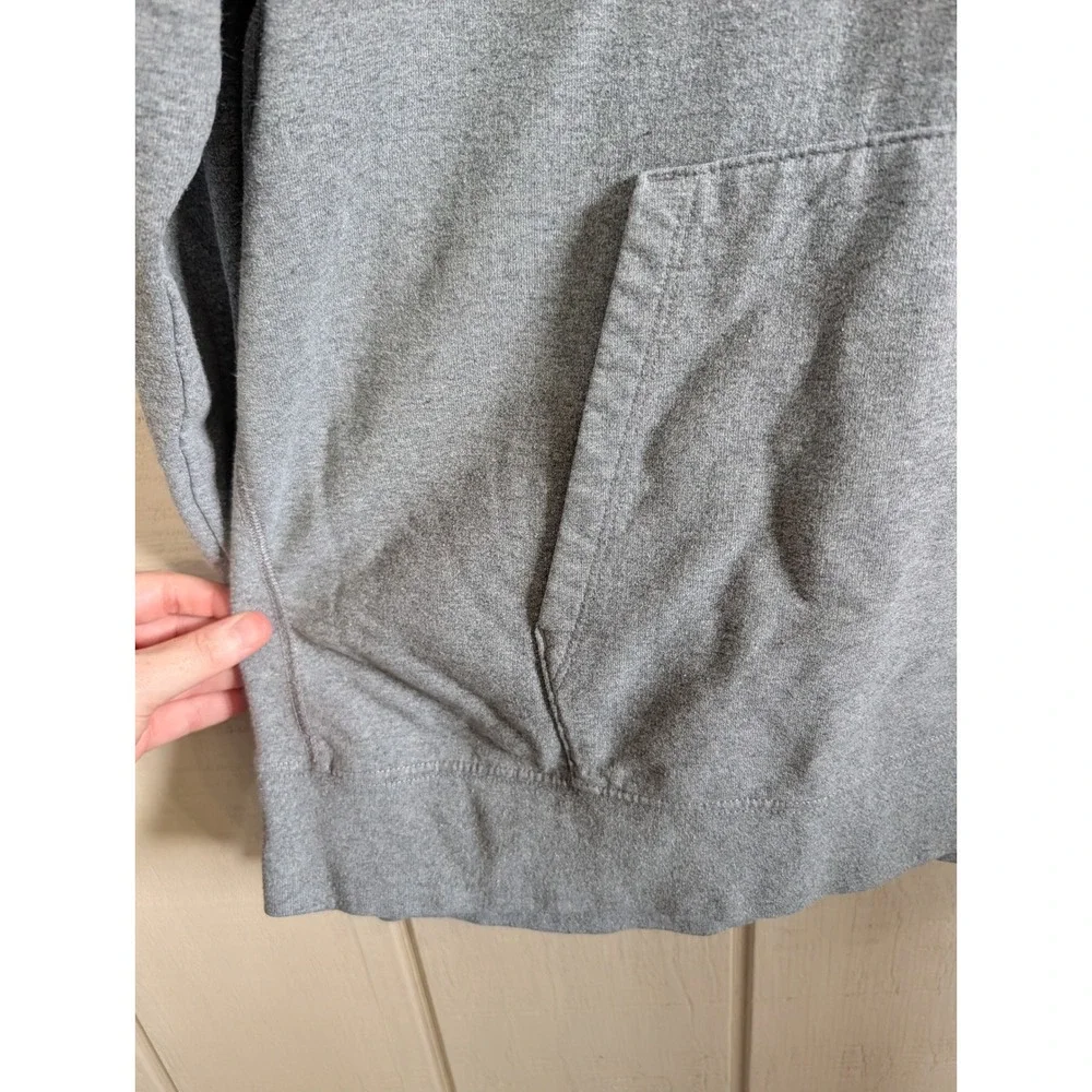 The North Face Mens Heritage Patch Pullover Hoodie Grey XXL NF0A7UNN